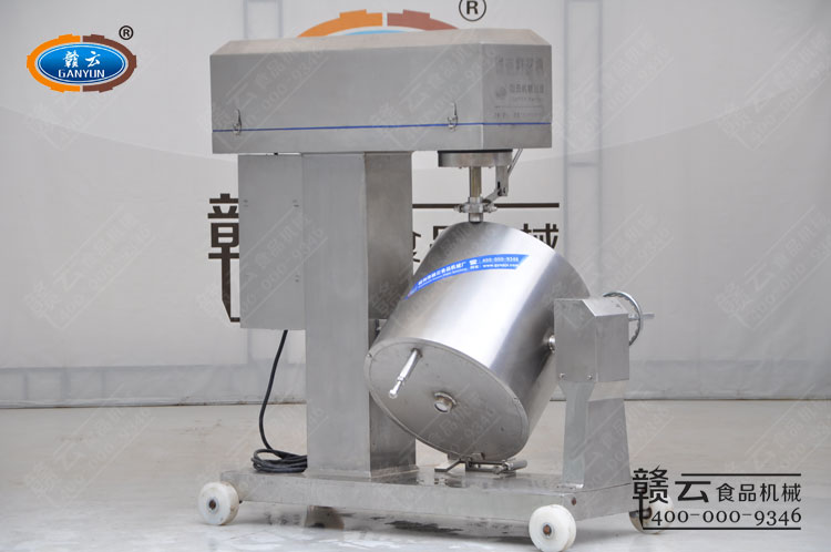 調(diào)速打漿機(jī)傾斜倒料